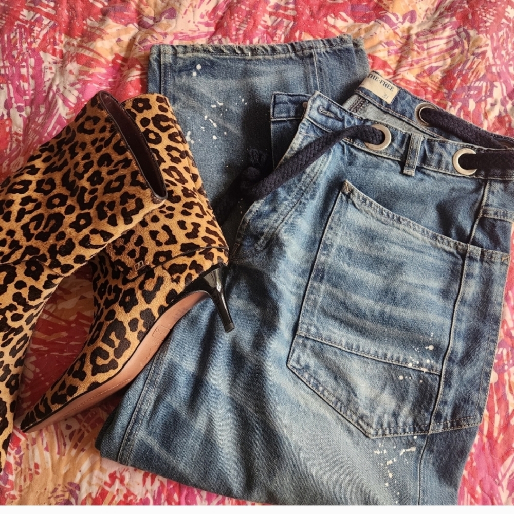Free People Moxie Barrel Jean - size 30